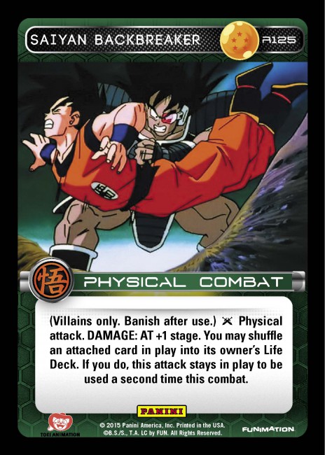 Saiyan Backbreaker